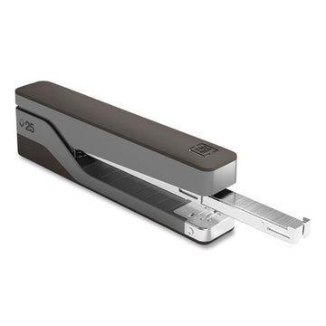 TRU RED™ Desktop Aluminum Full Strip Stapler, 25-sheet Capacity, Gray-black freeshipping - TVN Wholesale
